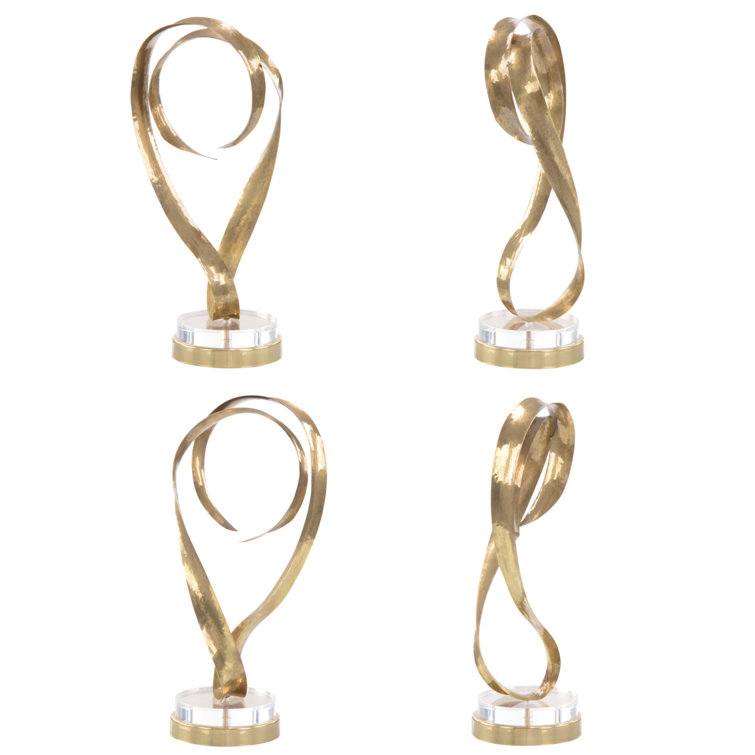 JohnRichard Ribbons Handmade Geometric & Shapes Figurines & Sculptures